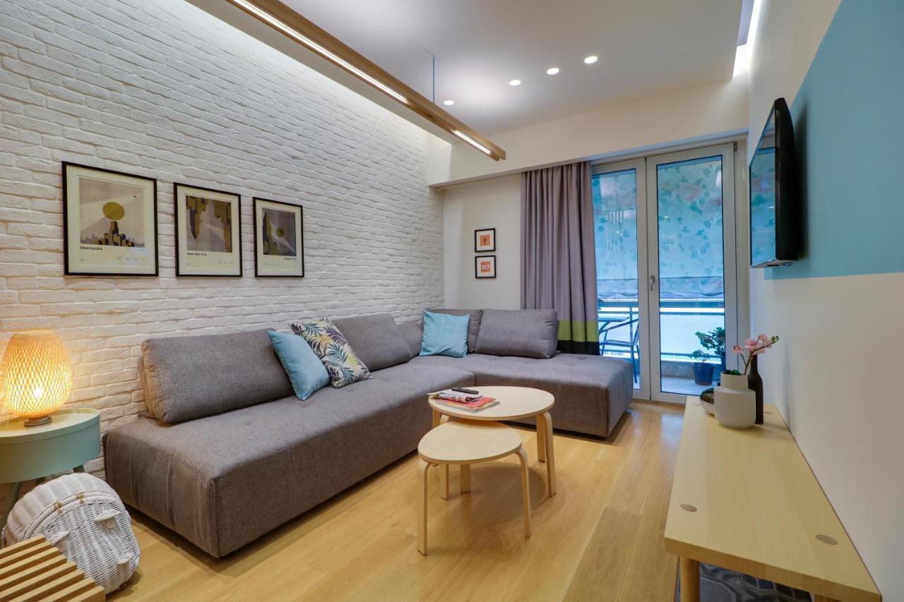 Superior Central Apt|3Min To Metro|Ac|Netflix|Imac Афины Экстерьер фото